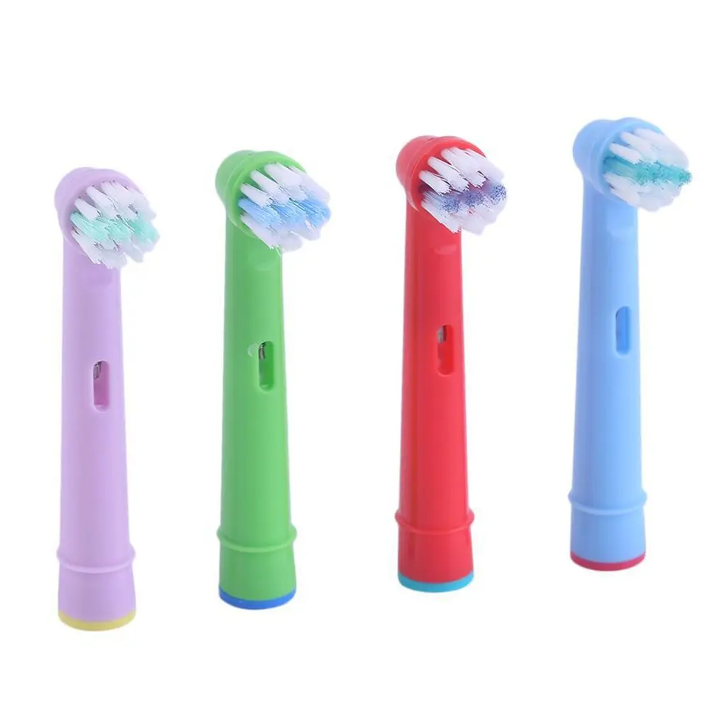 4pcs/set Children Electric Toothbrush Replacement Head For Oral B EB-10A Electric Toothbrush Heads Oral Hygiene Clean Brush Head