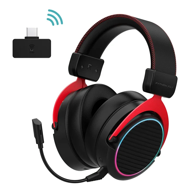 High Quality Long-life Wireless Game Headset Big Speaker 7.1 Surround Stereo Wireless Gaming Headset