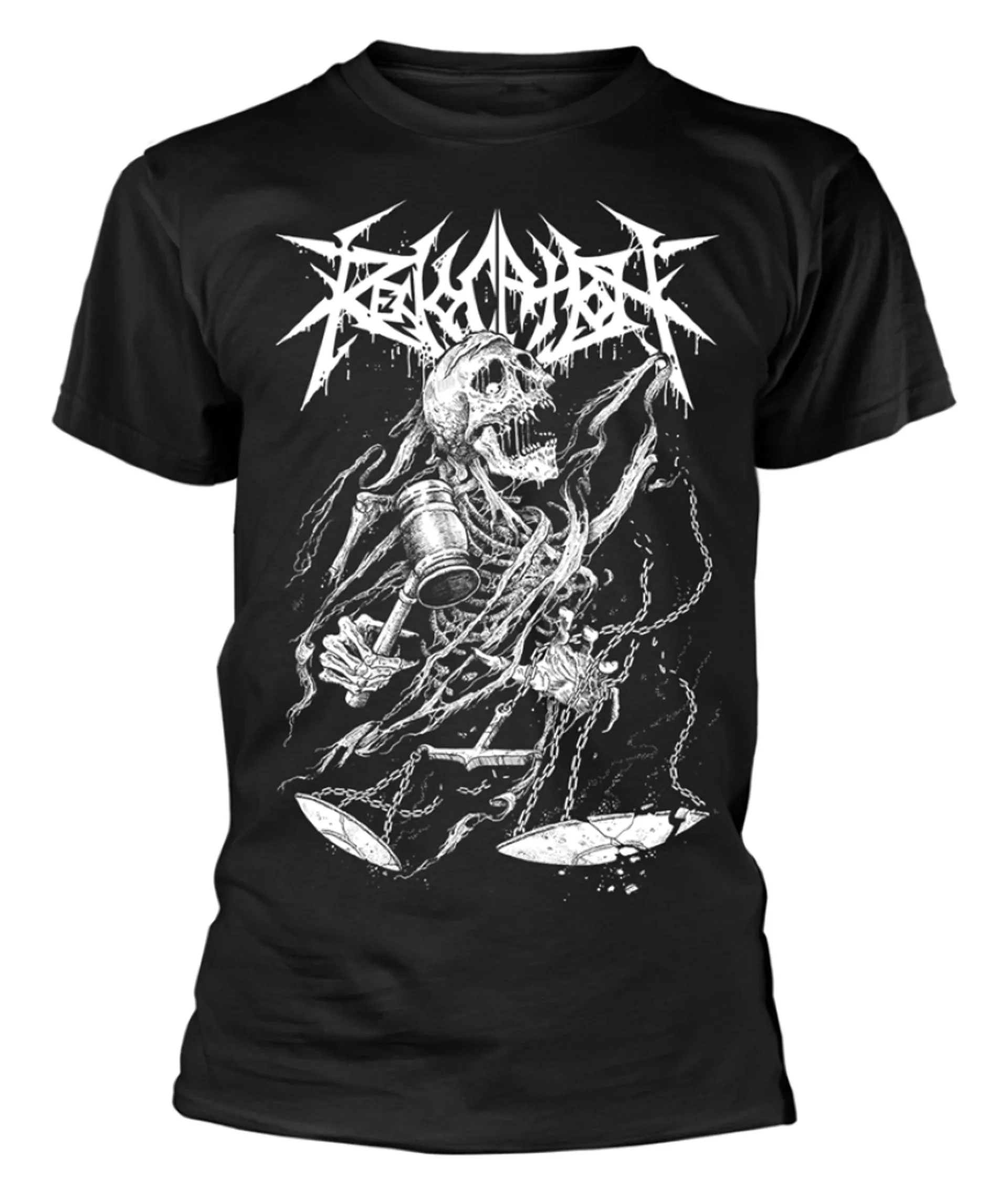 

Revocation Justice T-Shirt Men and Women Summer Short Sleeve Cotton Tees Brand T-shirt Retro Rock Band Y2k Tops Men's Clothing