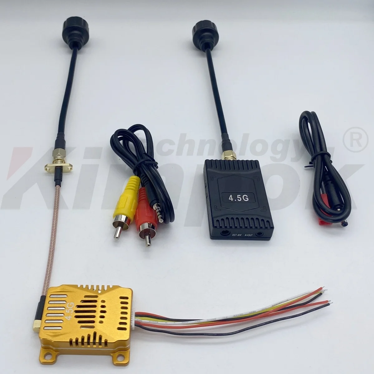 

4.5G 2500mW Drone FPV VTX Video Transmitter Receiver Transmission RushFPV Accesories 2.5W AV Transmit Receive RX RT