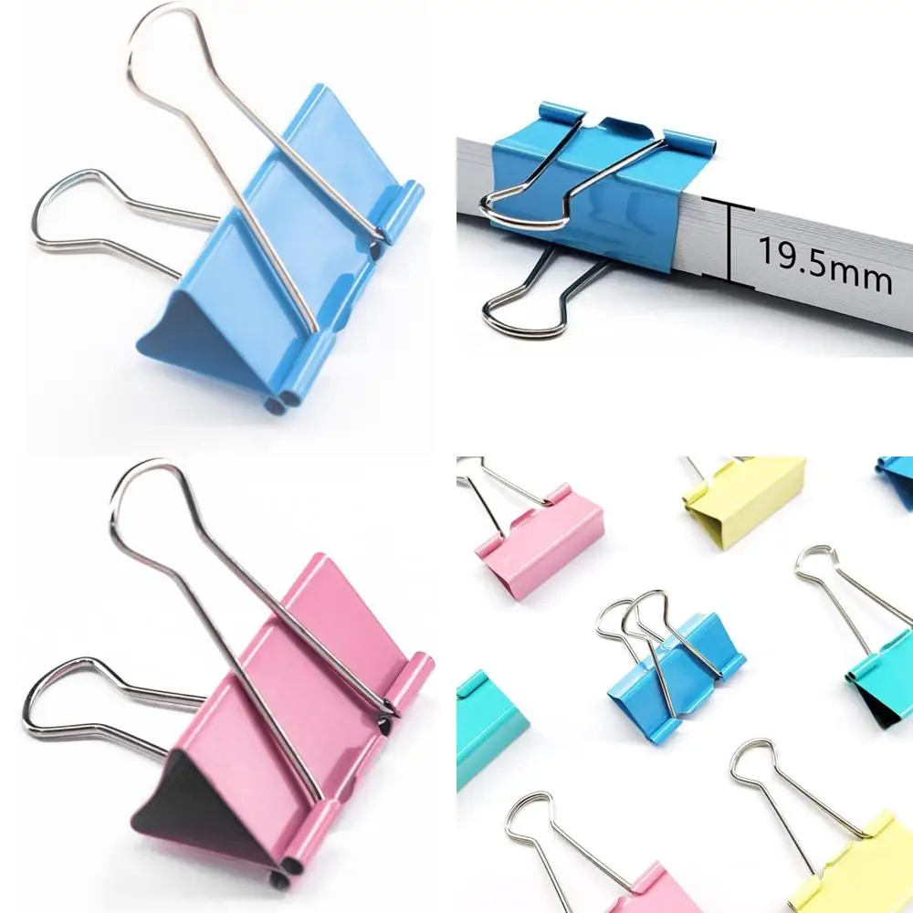 

Extra Large Binder Clips, 2 inch, 36 Pack, Colored Binder Clips, Paper Clamps Large Size for Office Supplies, 4 Vibrant Colors