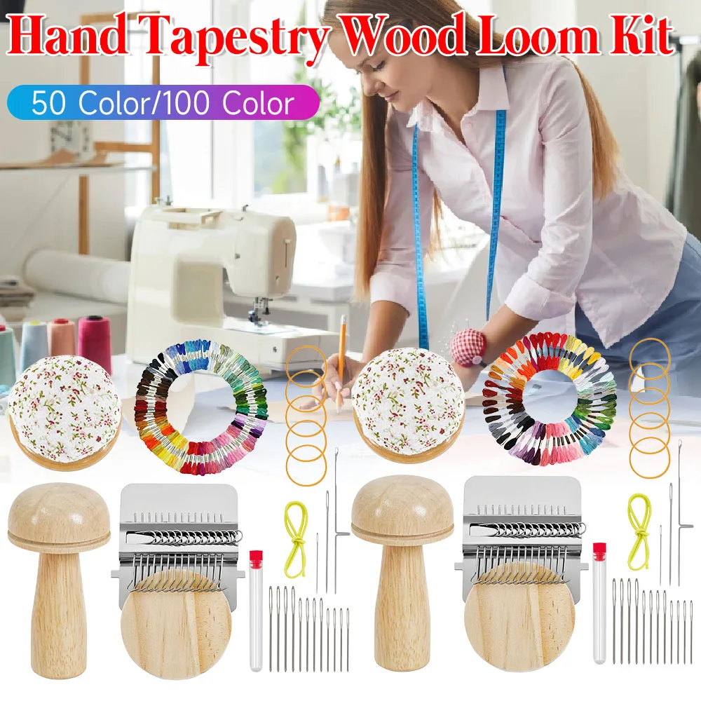 

Маленький ткацкий станок Speedweve для штопольного станка с инструментами, маленькая рамка, ручной гобелен, деревянный ткацкий станок, Прямая поставка