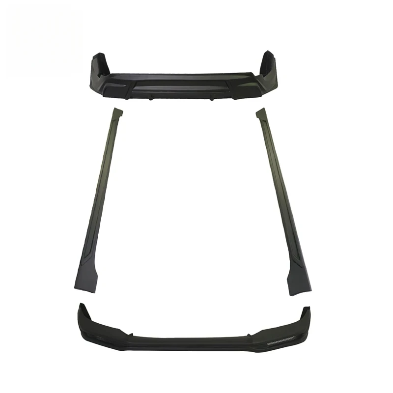 

For 2016 2017 2018 Front Lip Rear Lip Side Skirts Diffuser Lip Car Body Kits ABS Material Exterior Parts