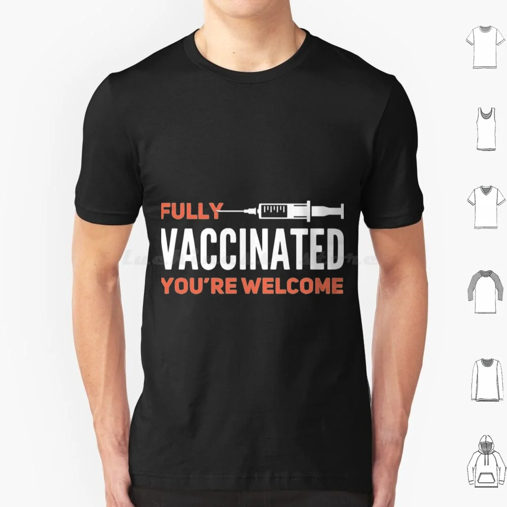 Vaccinated T-Shirtfully Vaccinated T Shirt Men Women Kids 6xl Vaccinated T Shirtfully Vaccinated