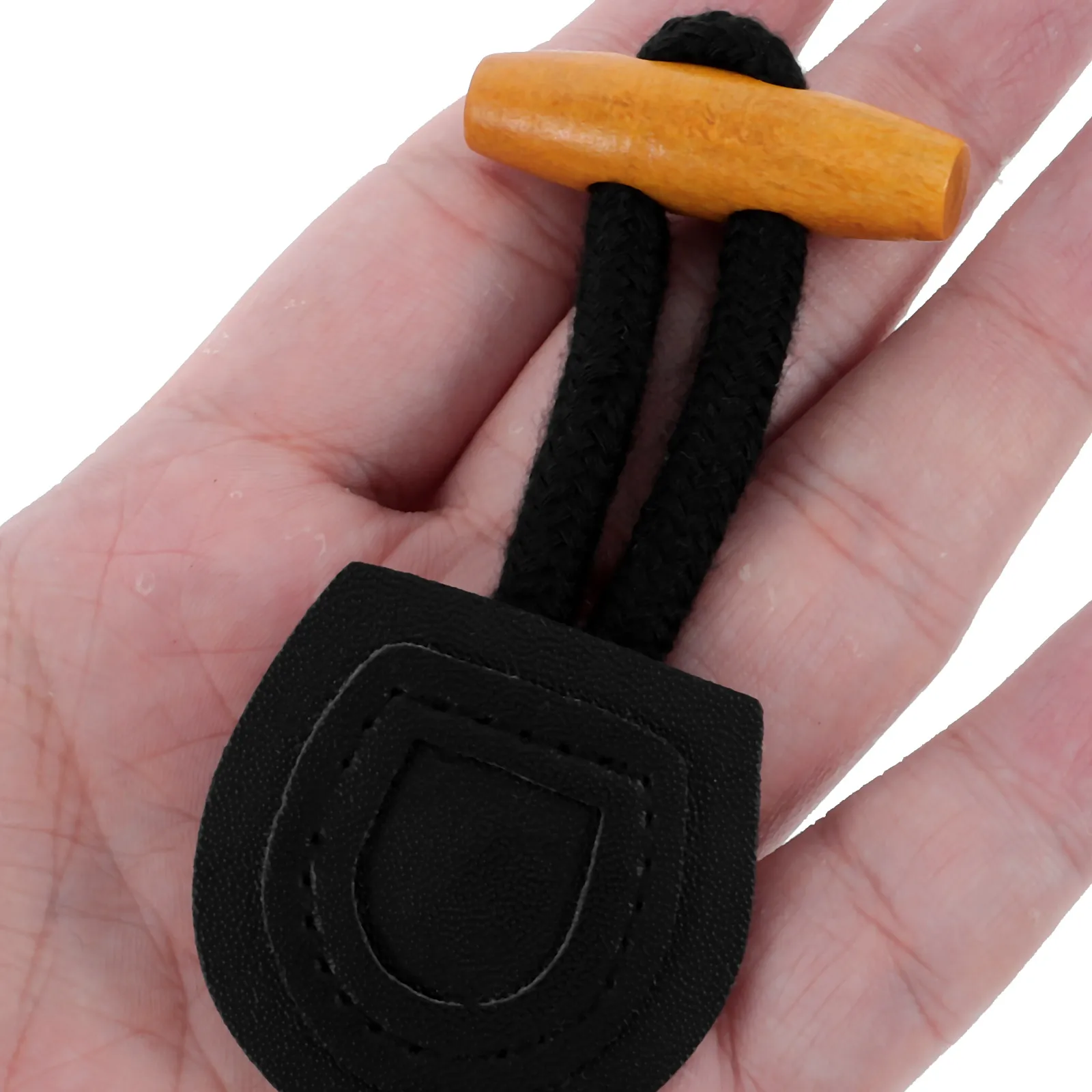 

6Pairs Clothing Toggle Buckle Durable Wood Coat Buckles for DIY Sewing Knitting Dress Waistband Accessories