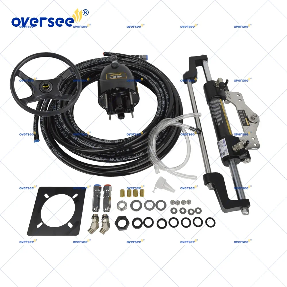 

Oversee 350HP комплект гидравлических цилиндров рулевого управления для лодки Yamaha Mercury BayStar Teleflex, аксессуары для морских подвесных рулевых лодок