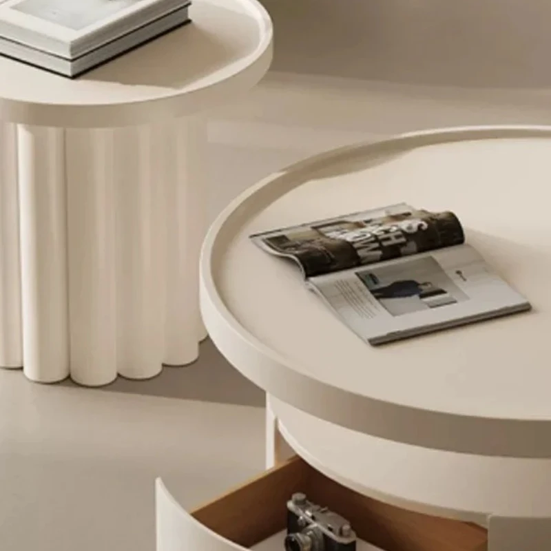 

Modern Small Coffee Table Designer Living Room Apartment Leisure Corner Garden Acrylic Table Set Table Basse Pierre Furniture