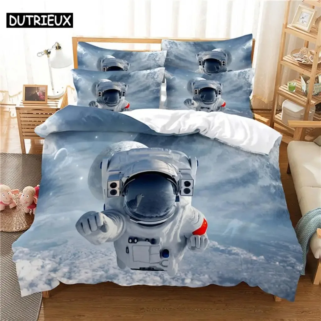 

Astronaut Bedding Set Duvet Cover Set 3d Bedding Digital Printing Bed Linen Queen Size Bedding Set Fashion Design