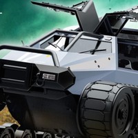 1/12 JJRC C8812 MAX Radio Control Tracked Off Road Vehicle 360° Rotation Lights Openable Door Dual Flow Gearbox RC Drifting Car