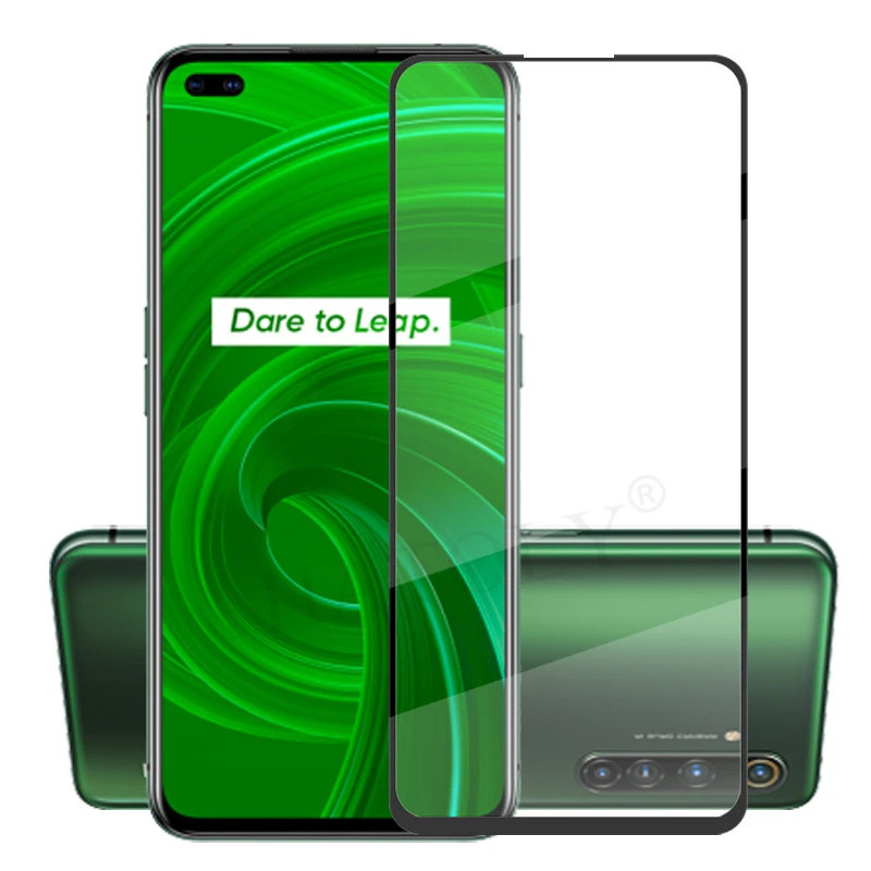 Glass on Realme X50 Pro 5G Tempered Glass For Oppo Realme X50 Pro 5G Screen Protector Full Cover Protective Glass Realme X50 Pro