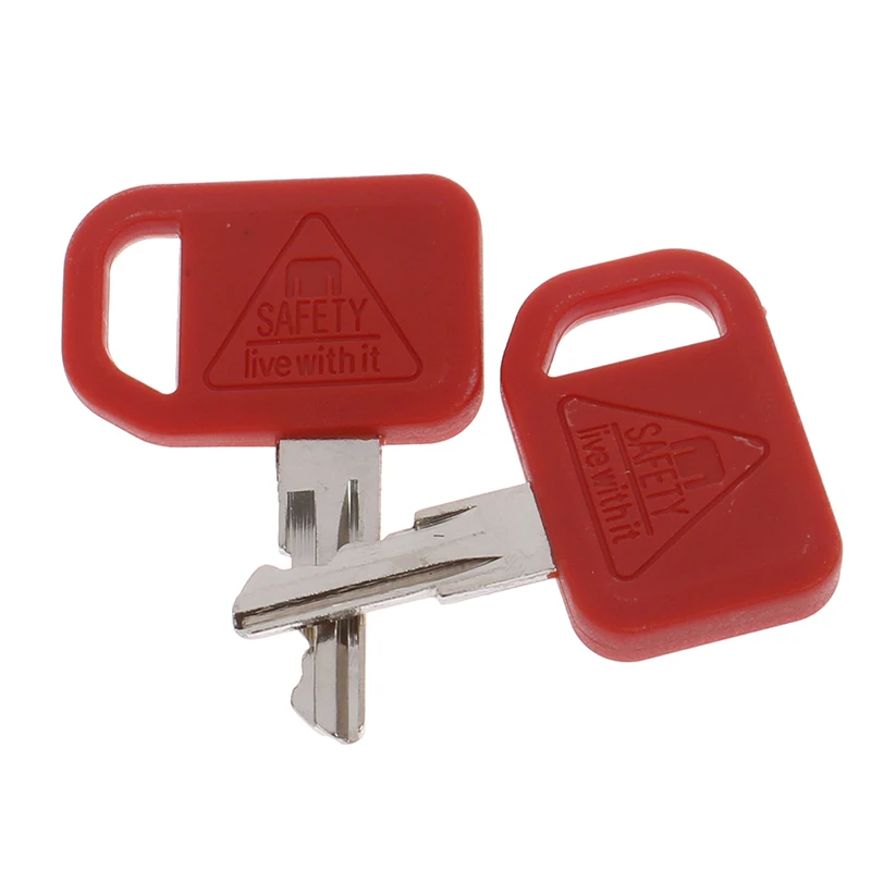 New 2Pcs JDR Excavator Keys for  AT195302 AR51481 600 Loaders