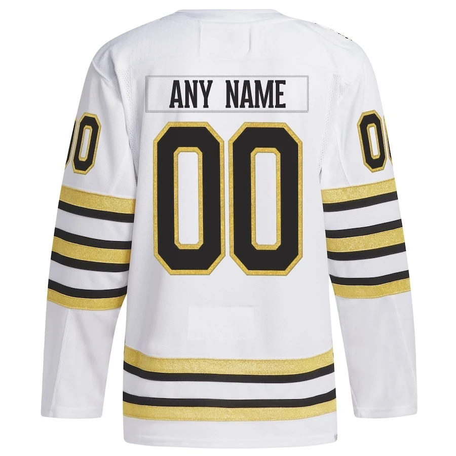 Wholesale Embroidery Boston Hockey Jersey Men Women Youth Ice Hockey Uniform