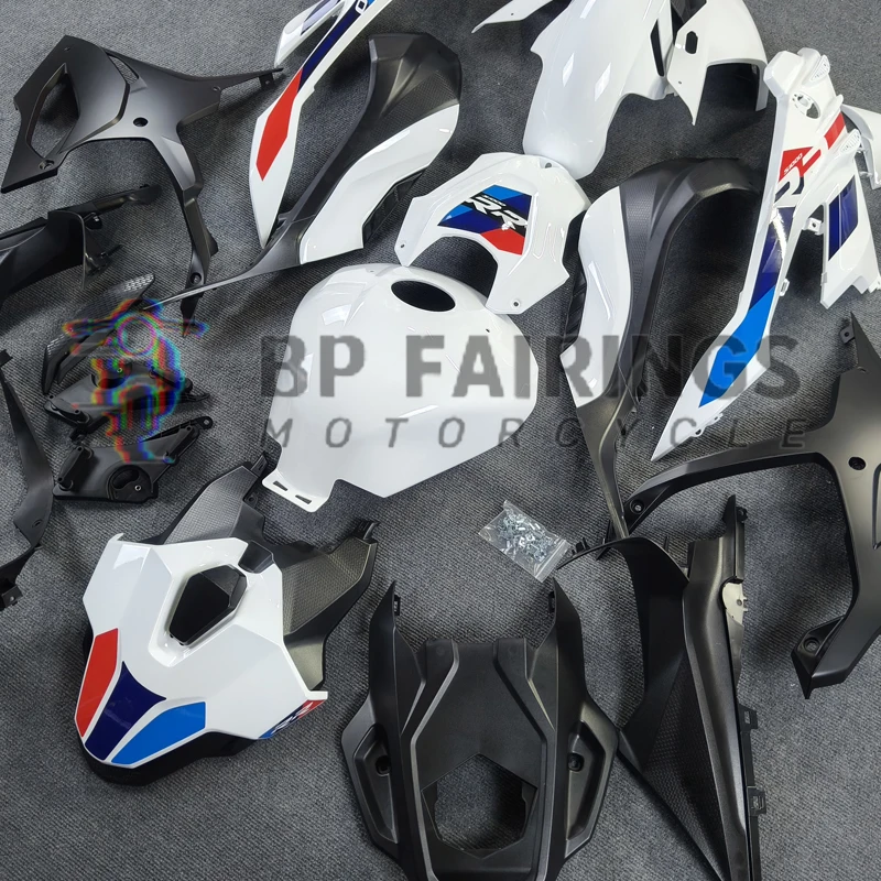 Voor Bmw S1000rr 2023 2024 Kuip Accessoires Full Stroomlijnpanel Kit Hogere Kwaliteit Abs Plastic Injectieset Wit