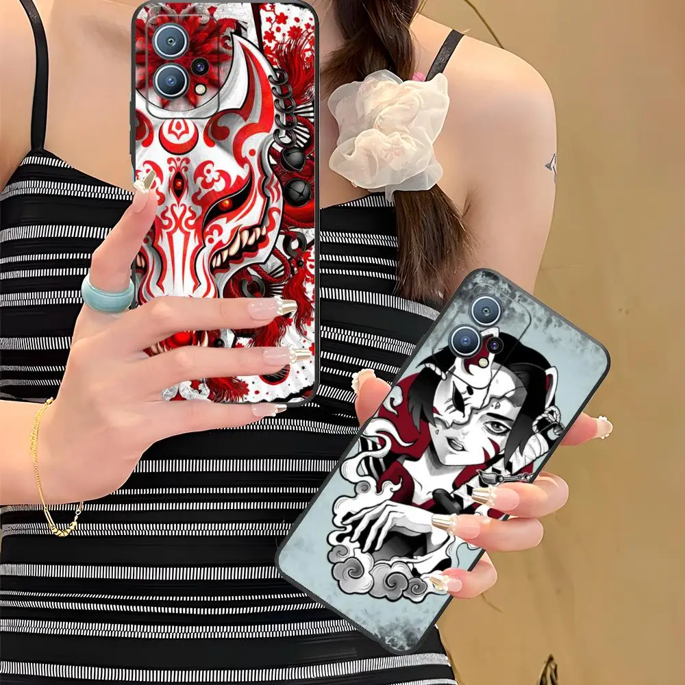 Funda de teléfono Kitsune Fox Mask para Huawei P60 P50 P40 P30 P20 P10 P9 P8 Pro Lite Plus, funda suave de TPU a prueba de golpes
