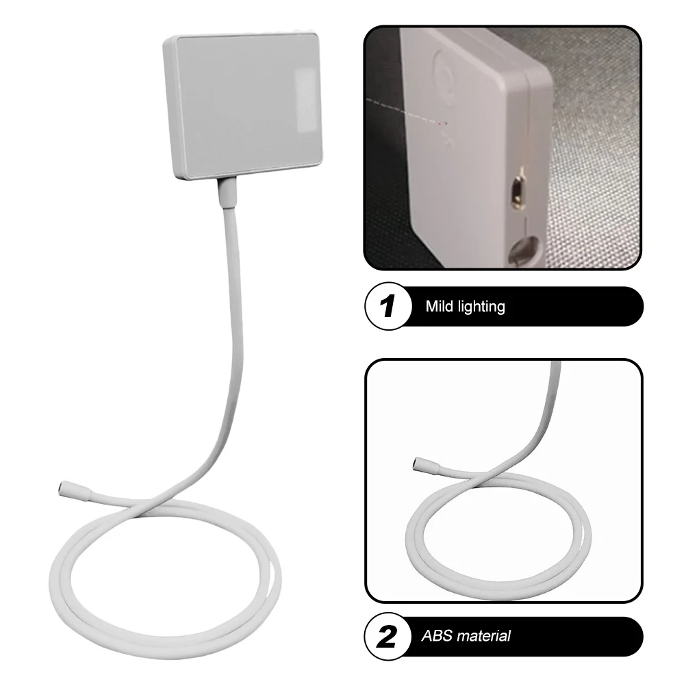 

1 Set Of Usb Charging Led Book Light Adjustable Reading Lamp Eye Protection Portable Neck Light For Bed Adults Outdoor