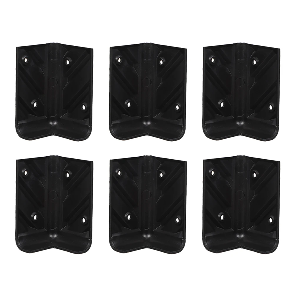 

6 set Right Angle Protective Corners 6 Sets Durable Anti-Collision Cushion For Stage Speaker Cabinet Wrap Corner Cover Corner