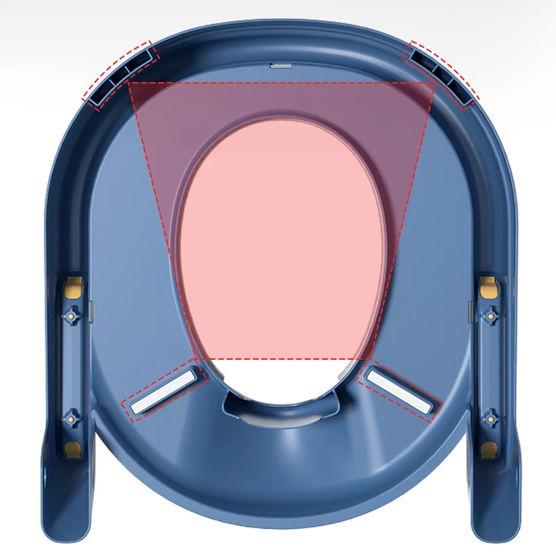 مرحاض تشجيانغ المحمول القابل للطي لأداة تدريب نونية الطفل للأطفال #4