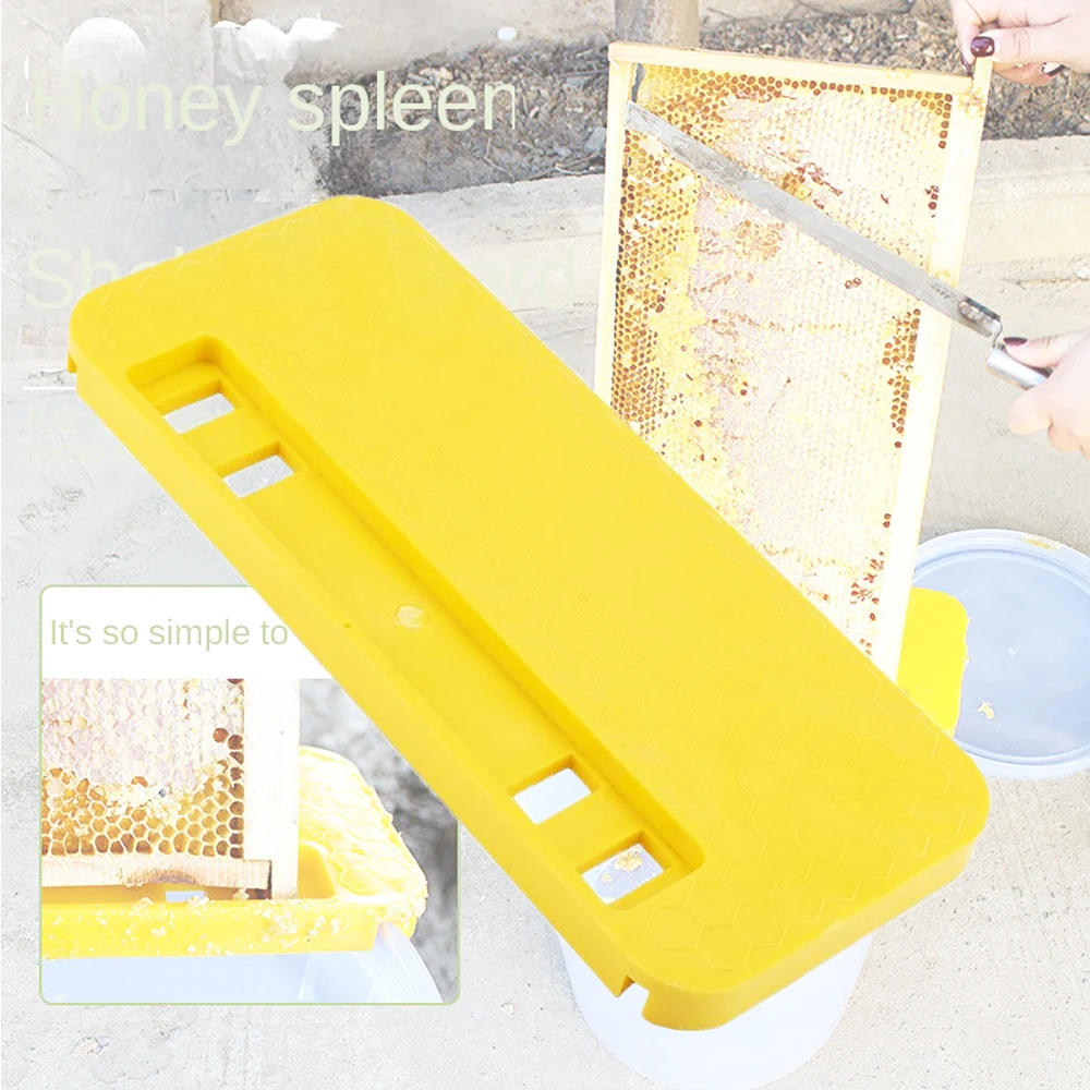 Honey Bucket Uncapping Bench Comb Capper Dripper Plastic Flat Honey Shelf  Holder Beekeeping Farm Tools Supplies