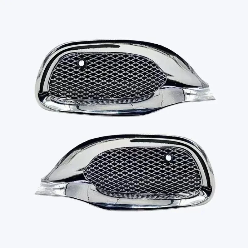 W223 Upgr  Style Front Bumper Grille Mesh Set Compatible With   S400 S450 S500 Year 2021 2022 2023