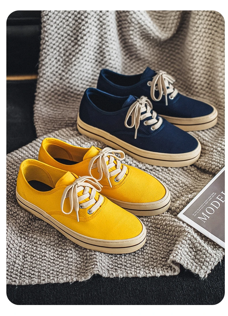 Sommer-Herren-Segeltuchschuhe, bequeme, atmungsaktive, lässige Turnschuhe, modische, niedrig geschnittene Designer-Schuhe für Herren, Vulkanisationsschuhe – Detail 18