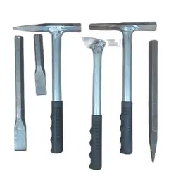 Multifunctional welding hammer, rust removal, slag tapping, flat head hammer, hammer, chisel, iron drill