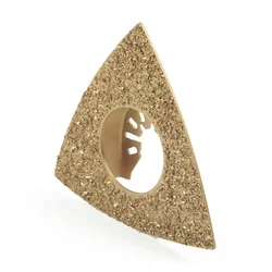 1pc Triangle Carbide Rasp Oscillating Multitool Blade Universal Grout Removal For Rough Sanding Fillers Ceramics Cutting