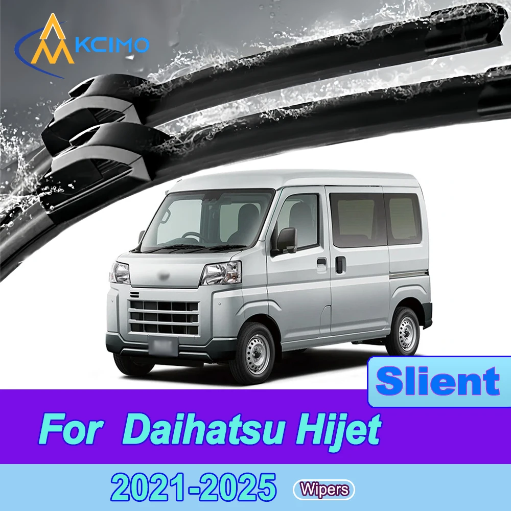 

For Daihatsu Hijet S700, S710 2021-2025 Front Windshield Wiper Blades 2pcs Slient Rain Windscreen Window Accessories