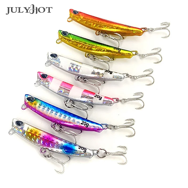 Luya Bait 10G–60G 길이-범위 스팽글 철판 브로케이드 금속 리드 미끼 더블 후크 가짜 미끼 Best5 Luya Bait 10G–60G 길이-범위 스팽글 철판 브로케이드 금속 리드 미끼 더블 후크 가짜 미끼 Best5