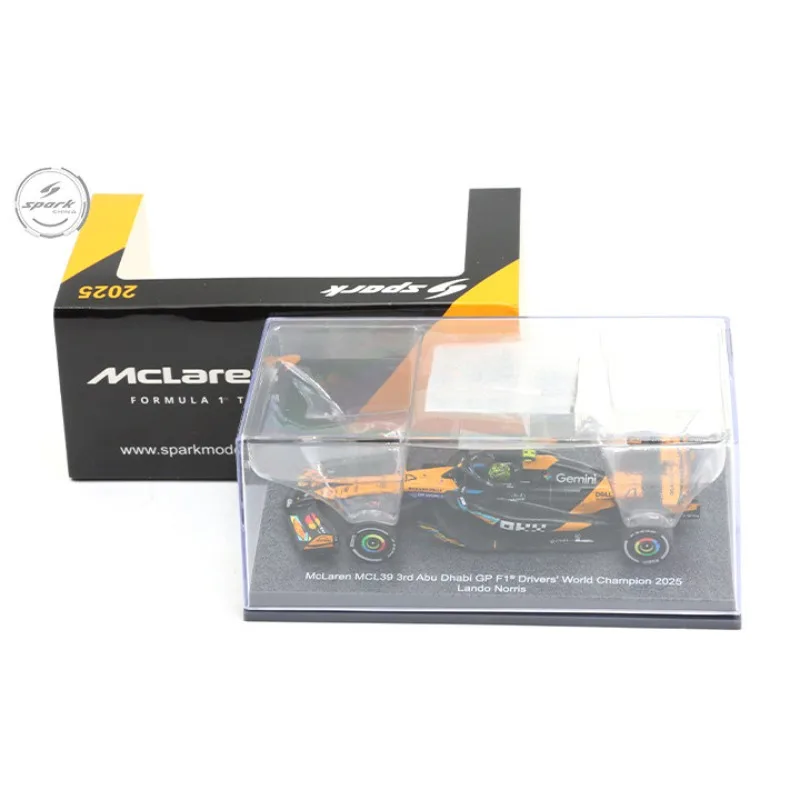 spark-modelo-a-escala-1-64-del-coche-de-carreras-mcl39-de-formula-1-con-la-pintura-del-gran-premio-de-abu-dabi-2025-un-exquisito-modelo-de-coleccion-para-exhibir