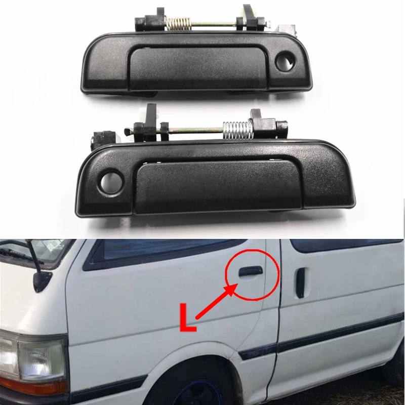

Car Front Door Outside Handle For Toyota Hiace 1989 1990 1991 1992 1993 1994 -2004 2005 2006 2007 2008 2009 2010 2011