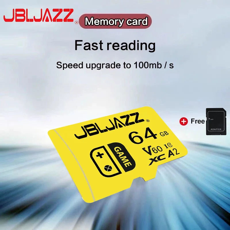 Cartão de Memória Premium de 128GB 512GB com Leitura e Gravação Rápida e Cartões Micro SD, Cartões SD, Cartões TF Classe 10 64GB/256GB para Nintendo Switch