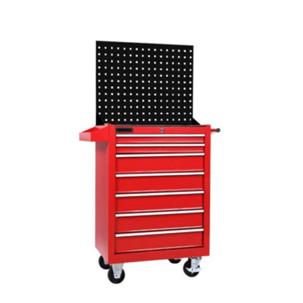 TFAUTENF TF-27 Tool Cart Tool Trolley Set Lemari Alat dengan 7 Laci