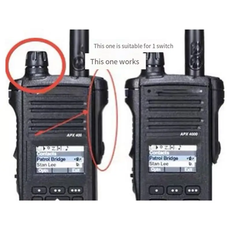 Y44A Headset Dust Side Cover for Motorola APX1000 APX2000 APX4000, Radio Walkie Talkie Connector Dust Cover Accessory