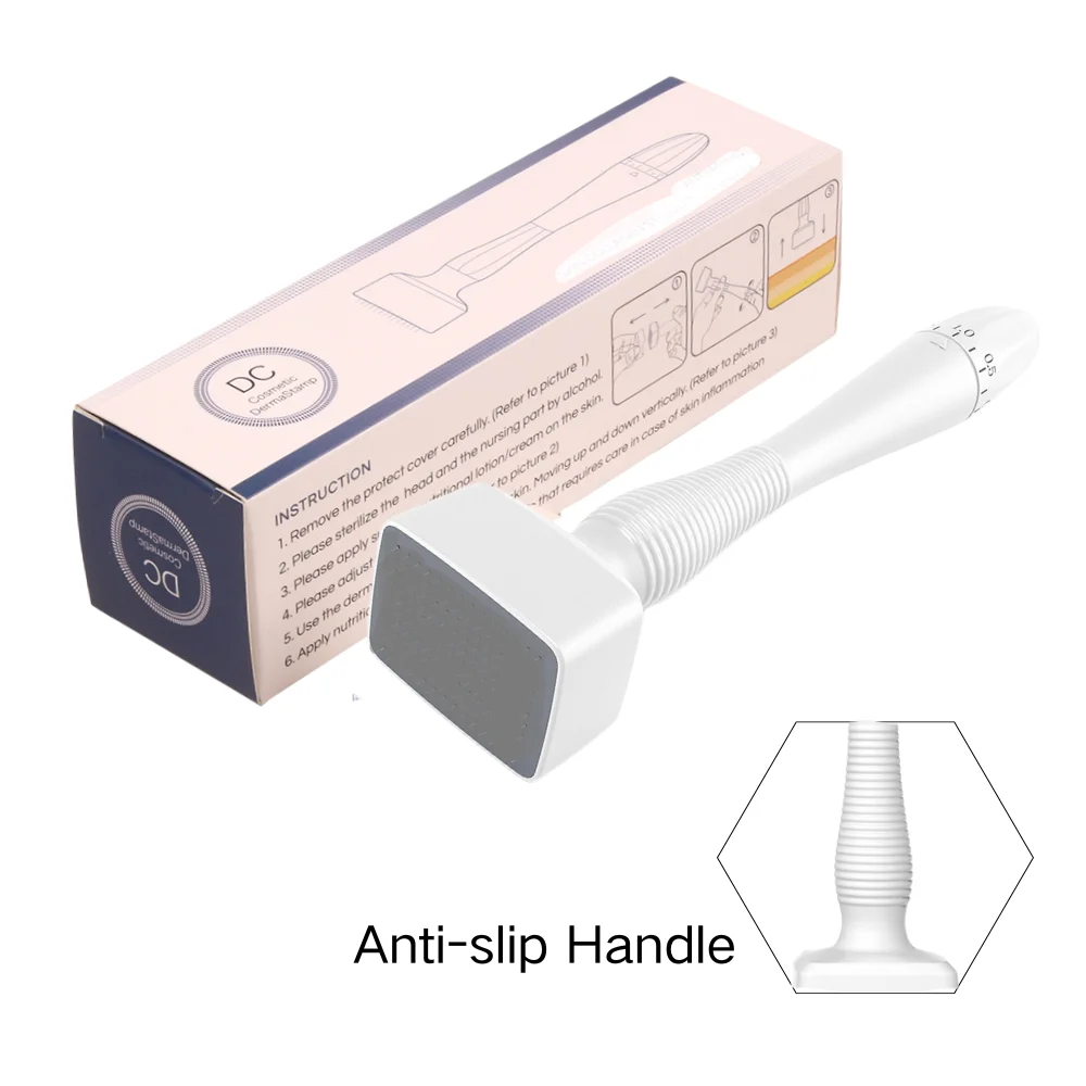2/10 قطعة ديرما الأسطوانة ختم 140 قابل للتعديل إبرة ميكرونيدل ديرما الأسطوانة ميكرونيدلينغ العلاج نمو الشعر ديرما نظام المتداول #4