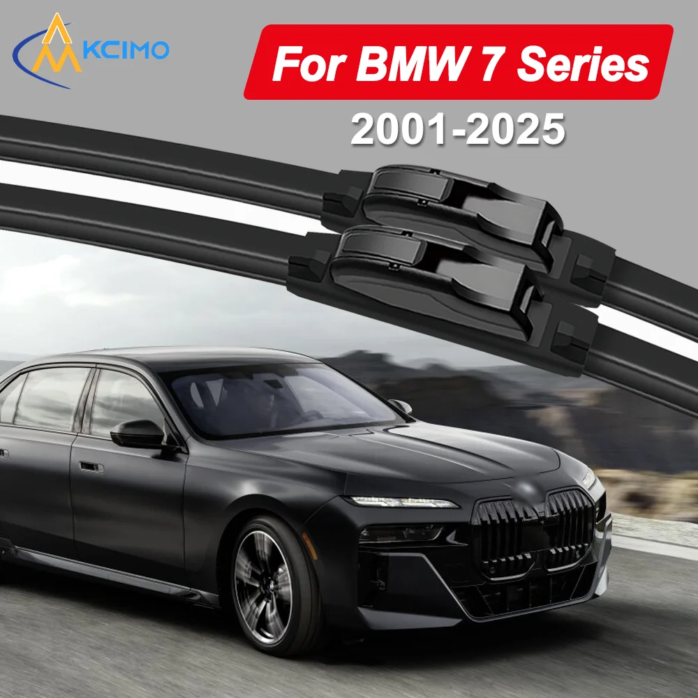 

Car Wiper Blades For BMW 7 Series E65/E66/E67/E68 2001-2025 Front Windshield Wiper Blades 2PCS Window Cleaning Car Accessories