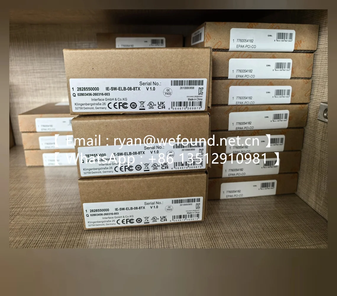 Industrial Automation Module Batch of Models 1469510000 1202530000 2001820000 2001800000 1478240000 1478250000