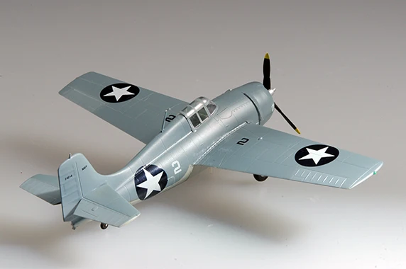 Easymodel 37248 1/72 Wildcat Fighter F4F USMC 223 Squadron Assembled Finished Military Static Plastic Model Collection or Gift