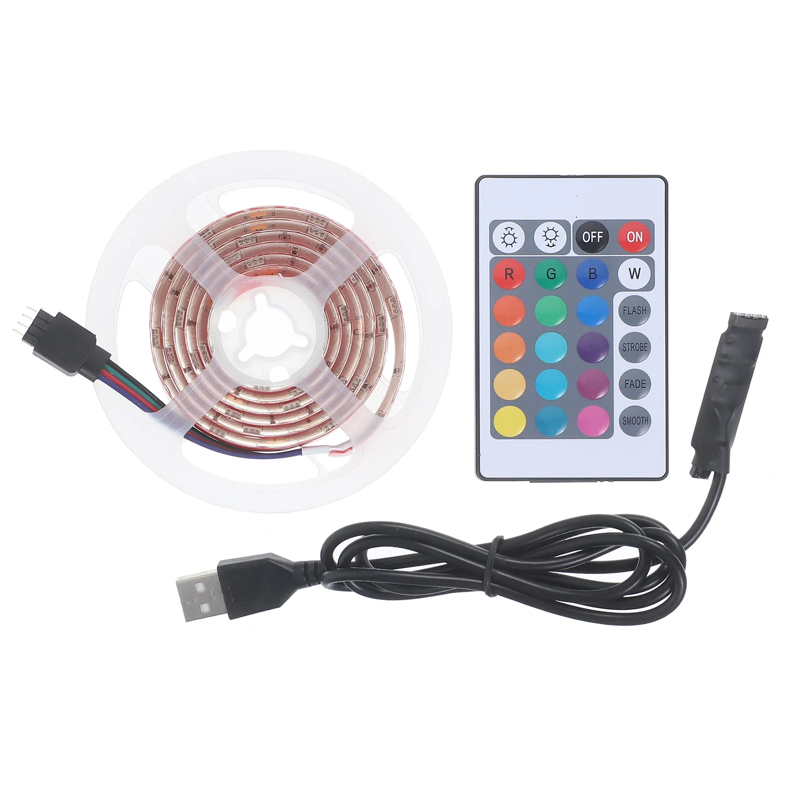 

5V Smd 5050 30 Leds Rgb Led Strip Lights Waterproof Flexible Tape Light For Indoor Outdoor Kitchen Cabinet Bedroom Garden