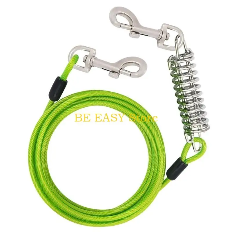 

E28F Сверхмощный поводок для собак для прочного поводка для собак с амортизирующей пружиной