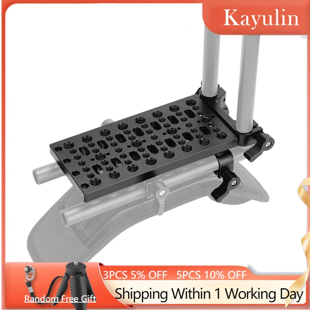 Универсальная удлинительная платформа SZRIG с резьбой 1/4 дюйма и 3/8 дюйма и крепежными канавками, аксессуары для камеры