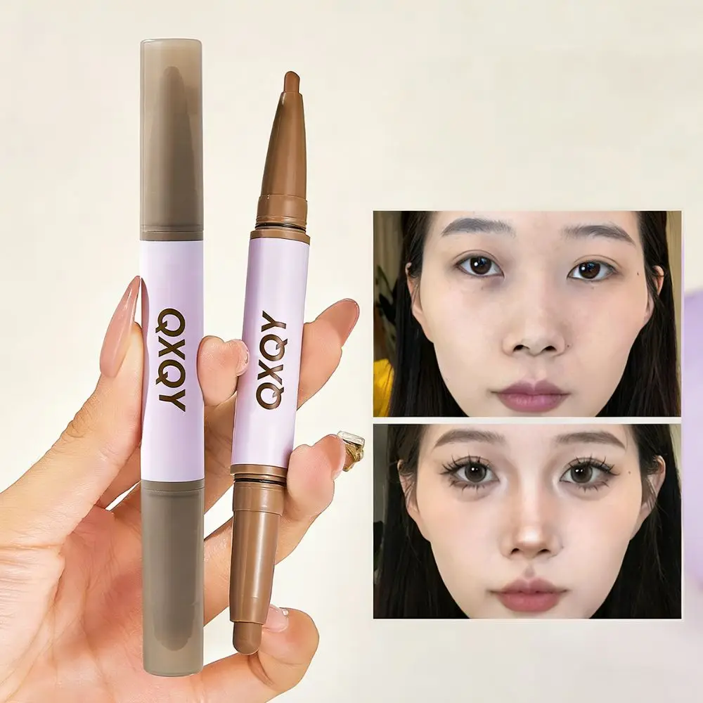 Shaping Double Headed Contour Pen Face Nose Shadow Stereoscopic Facial Contour Makeup Pen Modify The Jawline Grooming
