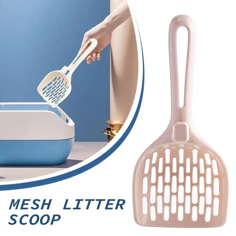 Cat Litter Scoop Skeletonized Grid Plastic Litter Shovel Box Cat Toilet Pet On Hung Clean Litter Supplies The Tools G7E0