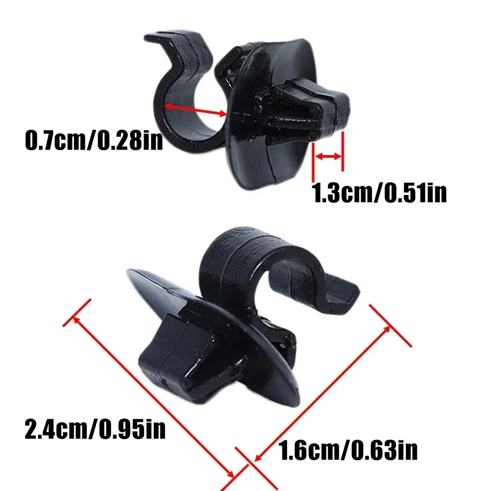 Bonnet Rod Clip for Renault Traffic II Primastar Opel Vivaro Strut Arm Retainer Holder Prop Buckle Clamp Under Lock Hood Repair 2