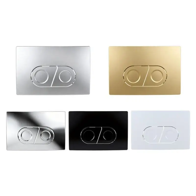 Universelle Doppelspül-Aktuatorplatte, wandmontierte Tankspülpaneel-Teile für UP100, UP172, UP182, schnelle Installation D2RD – Detail 1