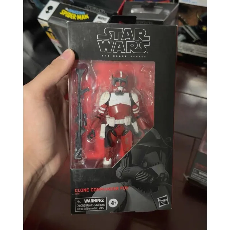New Original Hasbro STAR WARS THE BLACK SERIES CLONE COMMANDER FOX Action Figures Gift Toys Model view 4