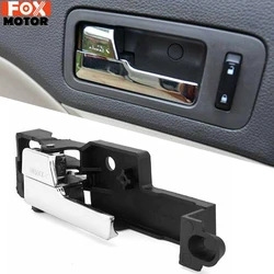 Manija de puerta Interior del lado del conductor delantero izquierdo cromado para Ford Fusion Mercury Milan Lincoln MKZ 2006 2007 - 2011 2012