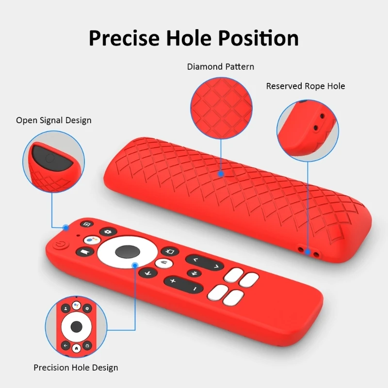 Custodia protettiva in Silicone per telecomando MECOOL KD3 Android stick custodia per telecomando custodia luminosa per la pelle