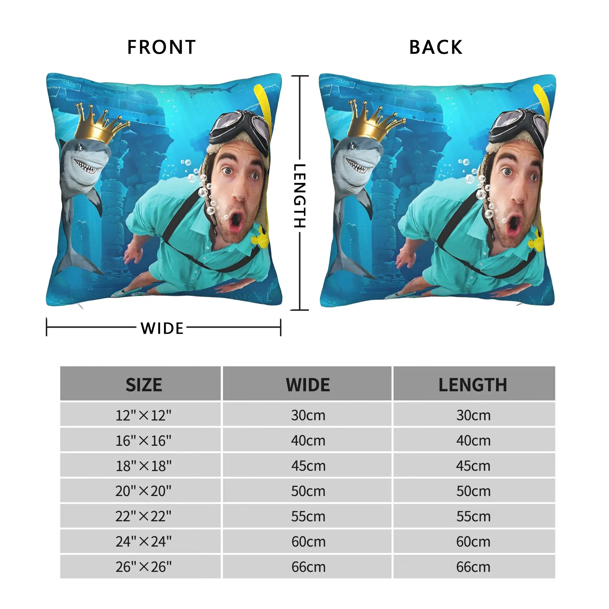 Danny Go Cartoon Pillow Cover  Soft Cushion Cover Novelty Pillow Case For Living Room Chair
