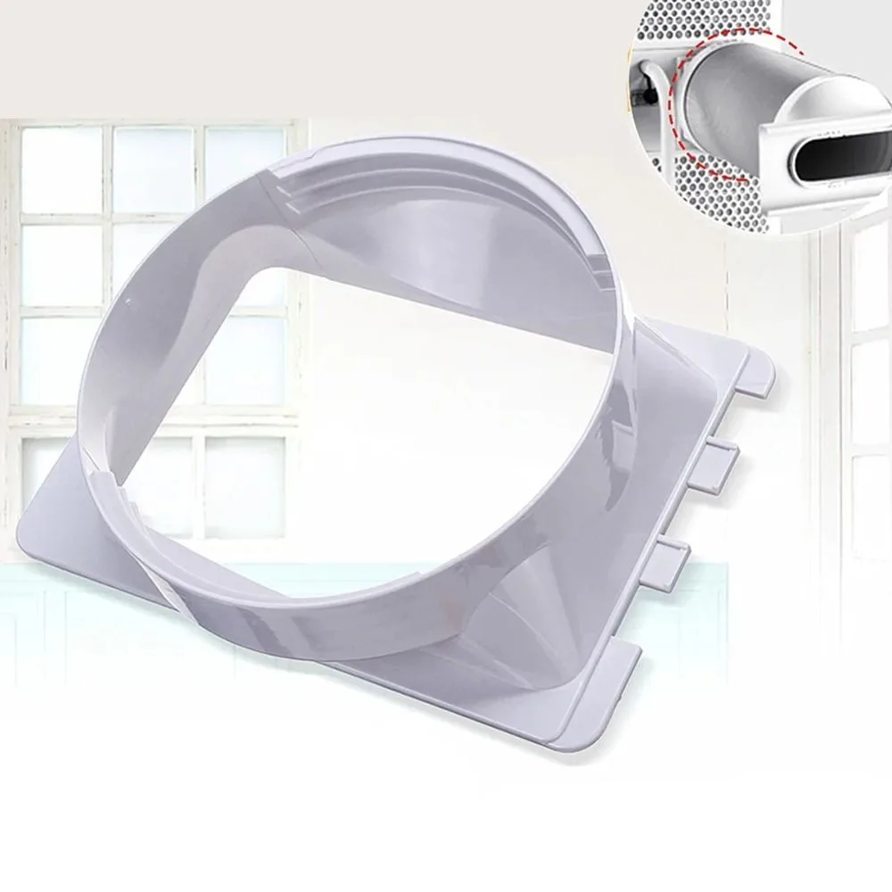ABS Exhaust Duct Interface Easy Installation Efficient Ventilation Exhaust Pipe Connector Portable Secure Fit