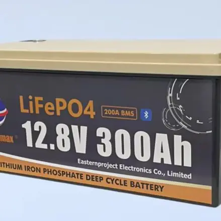 Lifepo4  battery Grade A 12.8V 300ah  Lithium ion phosphate   for for Solar Power System RV Campers Golf Cart Off-road